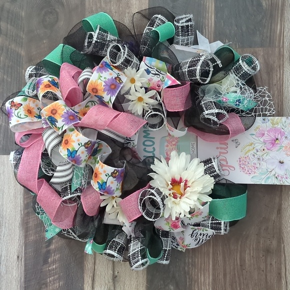 Other - "Welcome Spring" wreath